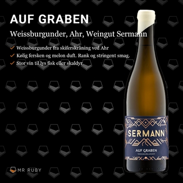 2023 Weissburgunder auf Graben, Weingut Sermann, Ahr, Tyskland